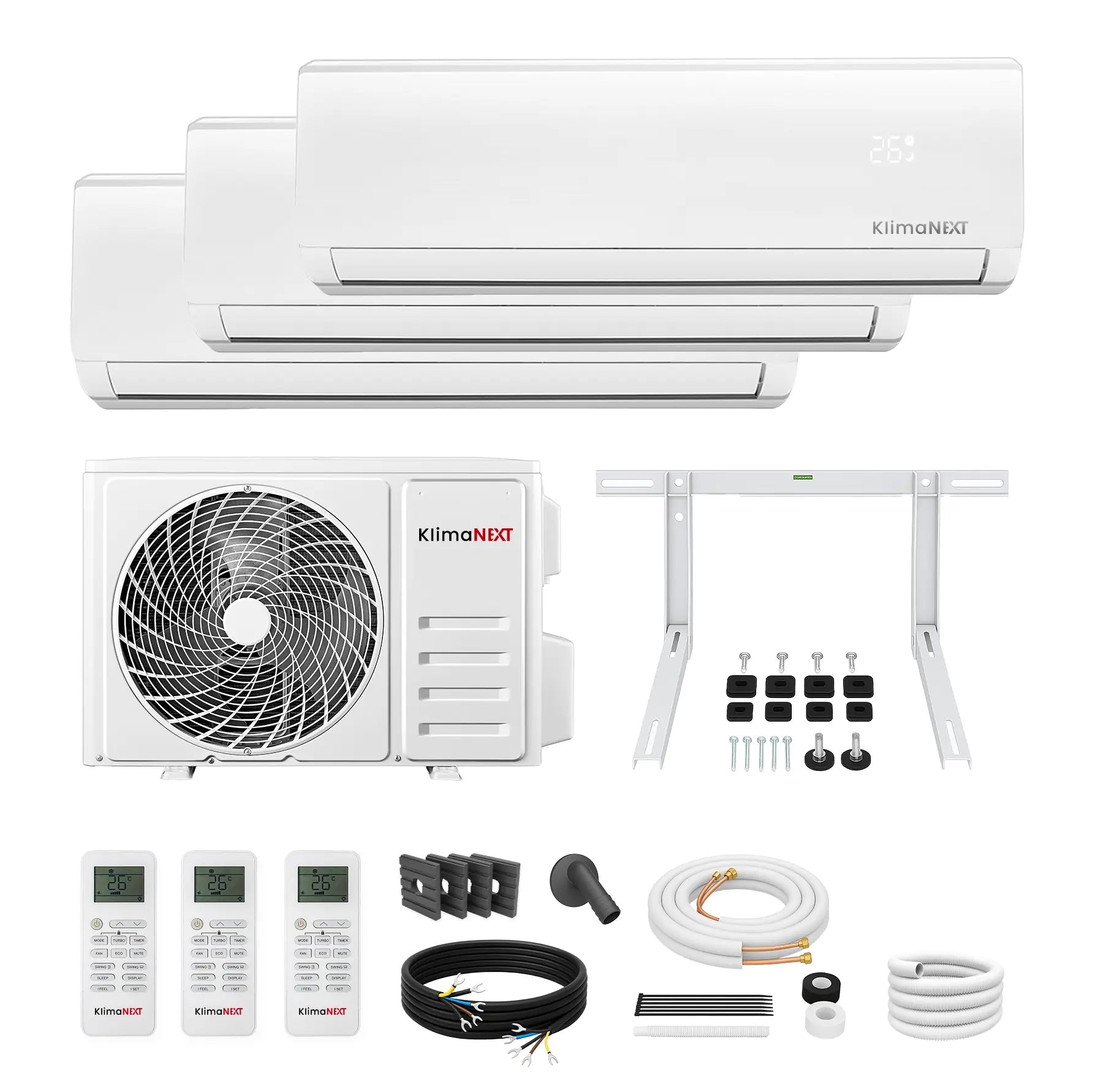 Klimanext Mutli3 iCool 2700X (7,9kW) Komplettset