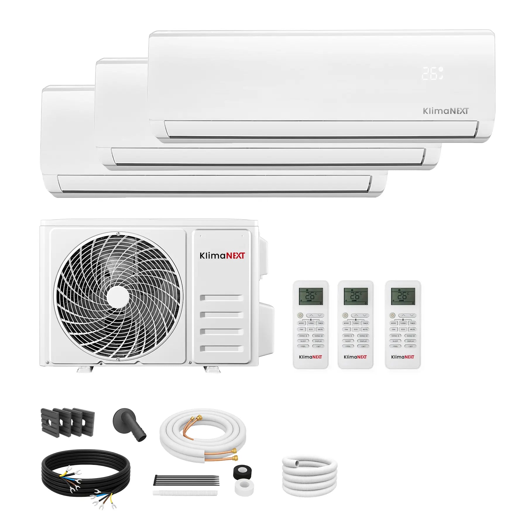 Klimanext Mutli3 iCool 2700X (7,9kW) Komplettset